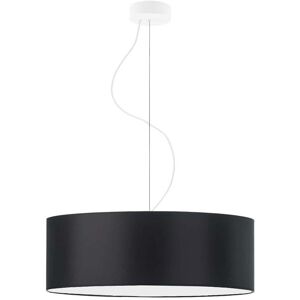 17 Stories Aubryelle 3 - Light Drum Pendant White/Black 120cm H x 50cm W x 50cm D 17 Stories Aubryelle 3 - Light Drum Pendant White/Black 120cm H x 50cm W x 50cm D