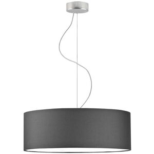 17 Stories Aubryelle 3 - Light Drum Pendant Graphite/Brushed Steel 120cm H x 50cm W x 50cm D 17 Stories Aubryelle 3 - Light Drum Pendant Graphite/Brushed Steel 120cm H x 50cm W x 50cm D