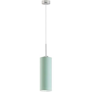 17 Stories Avaia 1 - Light Single Cylinder Pendant Brushed Steel/Mint 35cm H X 15cm W X 15cm D 17 Stories Avaia 1 - Light Single Cylinder Pendant Brushed Steel/Mint 35cm H X 15cm W X 15cm D