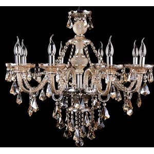 Mercer41 Alethea Crystal Chandelier Chrome 60cm H x 70cm W x 60cm D Mercer41 Alethea Crystal Chandelier Chrome 60cm H x 70cm W x 60cm D