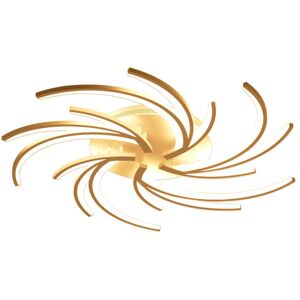 Ivy Bronx Led Ceiling Light 2042K-5 102 Cm, 200W With Remote Control Light Color/ Brightness Adjustable Dimmable Acrylic Shade Coffee Color Painted Metal Frame White 15cm H x 102cm W x 102cm D Ivy Bronx Led Ceiling Light 2042K-5 102 Cm, 200W With Remote Control Light Color/ Brightness Adjustable Dimmable Acrylic Shade Coffee Color Painted Metal Frame White 15cm H x 102cm W x 102cm D