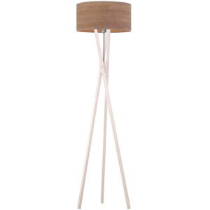 George Oliver Treva 150cm Tripod Floor Lamp Beige/Light Brown 150cm H X 40cm W X 40cm D George Oliver Treva 150cm Tripod Floor Lamp Beige/Light Brown 150cm H X 40cm W X 40cm D
