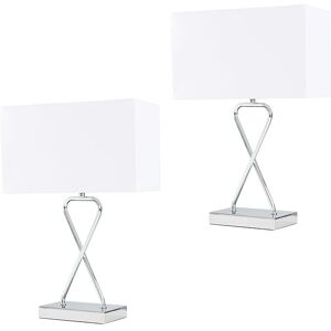 Metro Amee 44.5cm Table Lamp Silver 35.8cm H X 71cm D Metro Amee 44.5cm Table Lamp Silver 35.8cm H X 71cm D