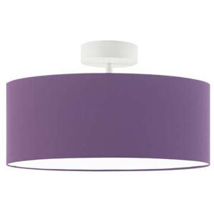 17 Stories Audriona 1-Light Semi Flush Mount White/Violet 25cm H x 30cm W x 30cm D 17 Stories Audriona 1-Light Semi Flush Mount White/Violet 25cm H x 30cm W x 30cm D