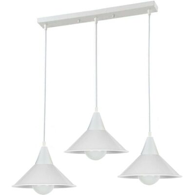 Breakwater Bay Whiting 3 - Light Kitchen Island Pendant White Breakwater Bay Whiting 3 - Light Kitchen Island Pendant White