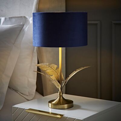 Rosdorf Park Waynesfield Metal Table Lamp Blue 47.5cm H X 29cm W X 29cm D Rosdorf Park Waynesfield Metal Table Lamp Blue 47.5cm H X 29cm W X 29cm D