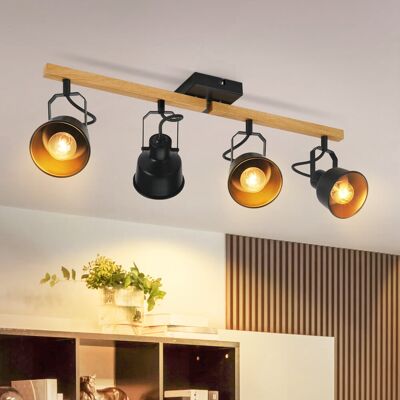 17 Stories Spotlight Black 19cm H X 64cm W X 10cm D 17 Stories Spotlight Black 19cm H X 64cm W X 10cm D