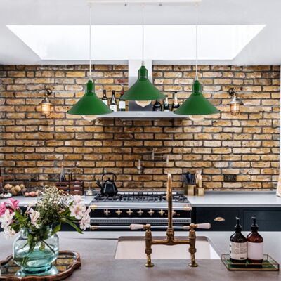 Breakwater Bay Dutcher 3 - Light Silver Kitchen Island Pendant Green 114.5cm H X 70cm W X 22cm D Breakwater Bay Dutcher 3 - Light Silver Kitchen Island Pendant Green 114.5cm H X 70cm W X 22cm D