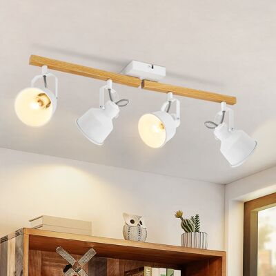 17 Stories Spotlight White 19cm H X 64cm W X 10cm D 17 Stories Spotlight White 19cm H X 64cm W X 10cm D