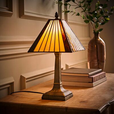 Marlow Home Co. Aliyu Table Lamp Gold 23cm H x 32cm W x 35cm D Marlow Home Co. Aliyu Table Lamp Gold 23cm H x 32cm W x 35cm D