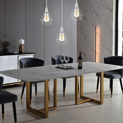Metro Allaynah 3 - Light Silver Kitchen Island Pendant White 117.5cm H X 70cm W X 20cm D Metro Allaynah 3 - Light Silver Kitchen Island Pendant White 117.5cm H X 70cm W X 20cm D