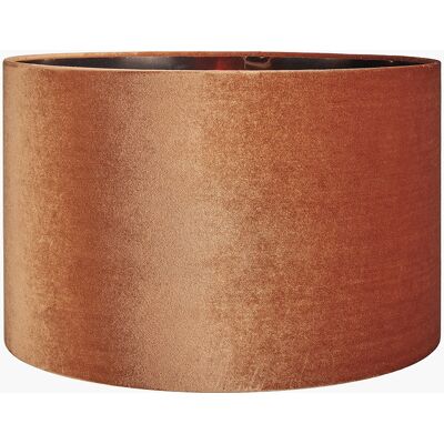 Canora Grey Bow 20cm H Velvet Drum Lamp Shade ( Clip On ) Orange 29cm H x 45.5cm W x 45.5cm D Canora Grey Bow 20cm H Velvet Drum Lamp Shade ( Clip On ) Orange 29cm H x 45.5cm W x 45.5cm D