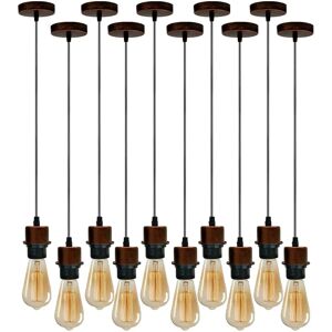 Borough Wharf Bithlo 10 - Light Single Bulb Pendant 103.5 H x 10.0 W x 10.0 D cm