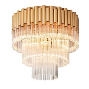 Canora Grey Aglaya 5 -Light Bulb Chandelier yellow 38.0 H x 40.0 W x 40.0 D cm