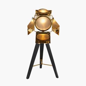 Trent Austin Design Pleasanton Tripod Film Light Table Lamp yellow/black