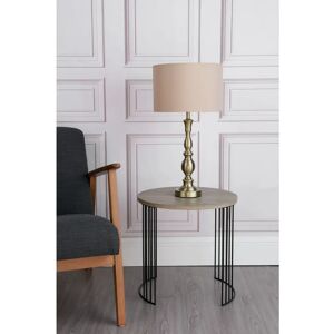 Dar Lighting Madrid 57cm Table Lamp yellow 57.0 H x 31.0 W x 31.0 D cm