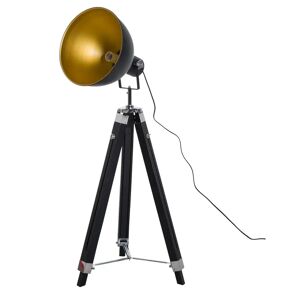 Borough Wharf Bandon Tripod Floor Lamp yellow/black 152.0 H x 65.0 W x 65.0 D cm