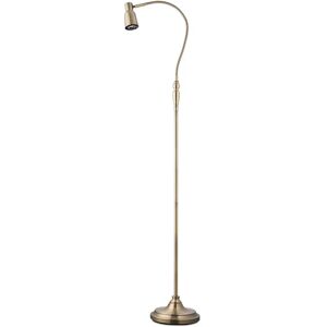 Latitude Run Lonniesha 190Cm Flexi Directional Optical Work Reading Craft LED Floor Lamp yellow 190.0 H x 27.0 W x 27.0 D cm