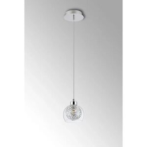 Metro Anahlia 1-Light Single Bulb Pendant gray 13.0 H x 12.0 W x 12.0 D cm