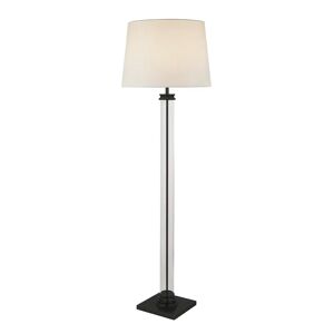 Marlow Home Co. Nagy 156cm Traditional Floor Lamp black 156.0 H x 48.0 W x 48.0 D cm