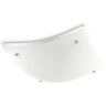 Philips Clavate 1-Light Flush Mount white 11.2 H x 33.9 W x 33.9 D cm