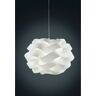 This Lighting Works 1 - Light Single Geometric Pendant white 50.0 H x 75.0 W x 75.0 D cm