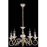 Astoria Grand Paddington 5-Light Candle Style Chandelier white/yellow