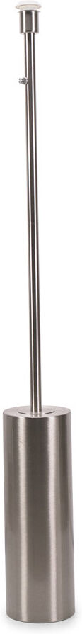 Fairmont Park Alizander 132cm Traditional Floor Lamp Brushed Chrome 132cm H X 15cm W X 15cm D