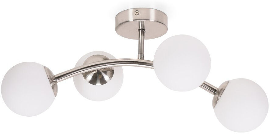 Fairmont Park Adael Flush Mount Silver 20cm H X 22cm W X 48cm D