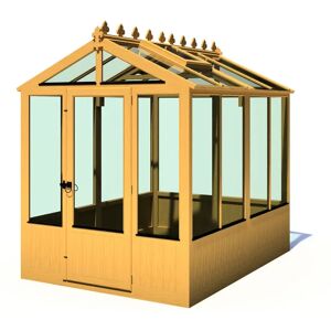 Shire Sheds 6 Ft W x 8 Ft D Greenhouse brown 225.0 H x 179.0 W x 238.0 D cm