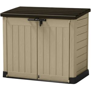 Keter Store It Out Max 1200L Storage Shed - Beige / Brown brown 125.0 H x 132.0 W x 82.0 D cm