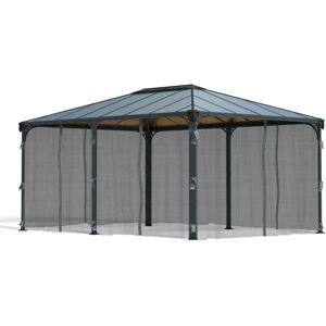 Canopia by Palram Gazebo Screen blue 217.0 H x 465.0 W x 217.0 D cm