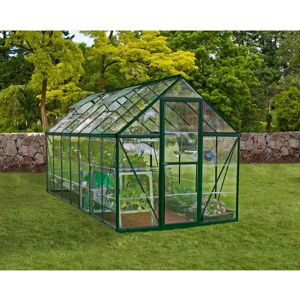 Canopia by Palram Harmony 6 Ft W x 8 Ft D Greenhouse green 208cm H x 185cm W x 426cm D