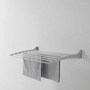 Rebrilliant Foxydry Fold, Wall Mounted Clothes Drying Rack, Wall Foldable Clothes Airer For Indoor And Outdoor gray 100.0 H x 60.0 W x 50.0 D cm