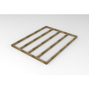 Forest Garden Shed Base Pressure Treated 7.5cm H x 182cm W x 236cm D