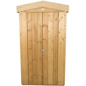 Forest Garden 3.6 Ft. W x 2 Ft. D Shiplap Apex Tool Shed Natural 110cm W X 50.5cm D X 183.3cm H