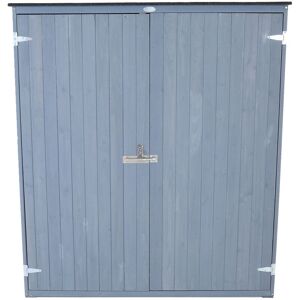 Dakota Fields Brinlee 4.52 ft. W x 1.8 ft. D Solid wood Tool Shed 137.92cm W X 54.86cm D X 154.94cm H