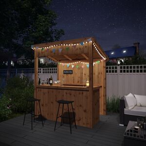 Mercia Garden Products Mercia 6 x 4ft Pressure Treated Garden Bar Brown 215cm H X 197cm W X 141cm D
