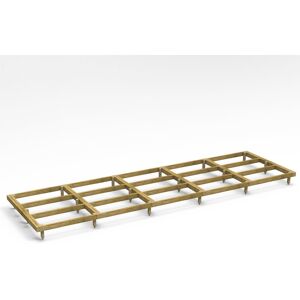 Powersheds 20 x 6ft Pressure Treated Timber Base Kit