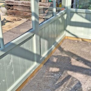 Shire GB Holkham 8 ft x 6 ft Greenhouse Green 237cm H X 179cm W X 238cm D