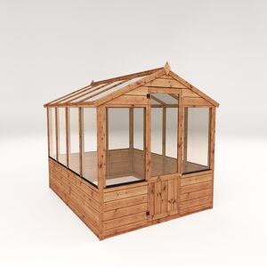 Mercia Garden Products Mercia 8 x 6ft Traditional Greenhouse 206cm H X 204cm W X 246cm D