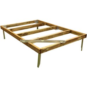 Mercia Garden Products Mercia 7 x 5 Pressure Treated Wooden Shed Base