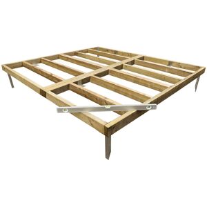 Mercia Garden Products Mercia 12 x 8 Pressure Treated Wooden Shed Base