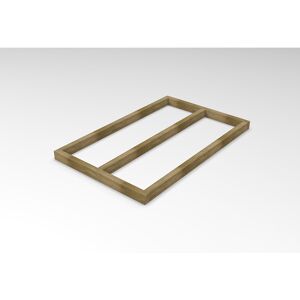 Forest Garden Shed Base Pressure Treated 7.5cm H x 147.4cm W x 94.1cm D Forest Garden Shed Base Pressure Treated 7.5cm H x 147.4cm W x 94.1cm D