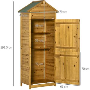 Brambly Cottage Pyrogi 2 ft. W x 1 ft. D Solid Wood Tongue & Groove Apex Tool Shed Brown 79cm W X 49cm D X 191.5cm H Brambly Cottage Pyrogi 2 ft. W x 1 ft. D Solid Wood Tongue & Groove Apex Tool Shed Brown 79cm W X 49cm D X 191.5cm H