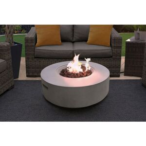 Brayden Studio Aleidy 29Cm H x 77Cm W Polyresin Propane Outdoor Fire Pit Faux Light Stone 29cm H X 77cm W X 77cm D Brayden Studio Aleidy 29Cm H x 77Cm W Polyresin Propane Outdoor Fire Pit Faux Light Stone 29cm H X 77cm W X 77cm D