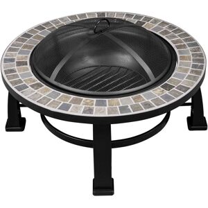 ClassicLiving Kidron 49Cm H Steel Wood Burning Outdoor Fire Pit with Lid Black 49cm H X 76cm W X 76cm D ClassicLiving Kidron 49Cm H Steel Wood Burning Outdoor Fire Pit with Lid Black 49cm H X 76cm W X 76cm D
