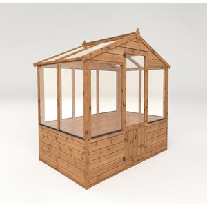Mercia Garden Products Mercia 4 x 6ft Traditional Greenhouse 206cm H X 201cm W X 124cm D Mercia Garden Products Mercia 4 x 6ft Traditional Greenhouse 206cm H X 201cm W X 124cm D