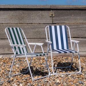 Harbour Housewares - 4x Folding Armchairs - Garden Set Harbour Housewares - 4x Folding Armchairs - Garden Set