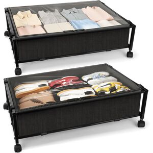 Rebrilliant Belda Underbed Storage Black 54.11L Rebrilliant Belda Underbed Storage Black 54.11L